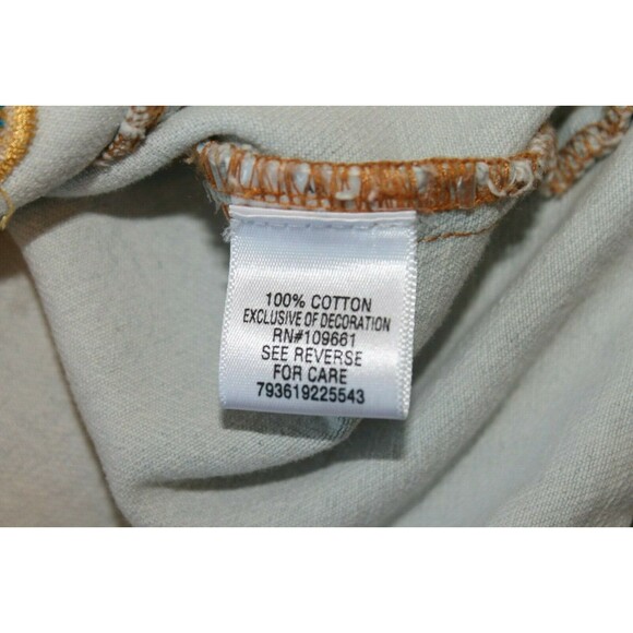 Candies Denim Jacket Floral Blue Bird Embroidered Asymmetric Zip Jean Womens S - Picture 6 of 7